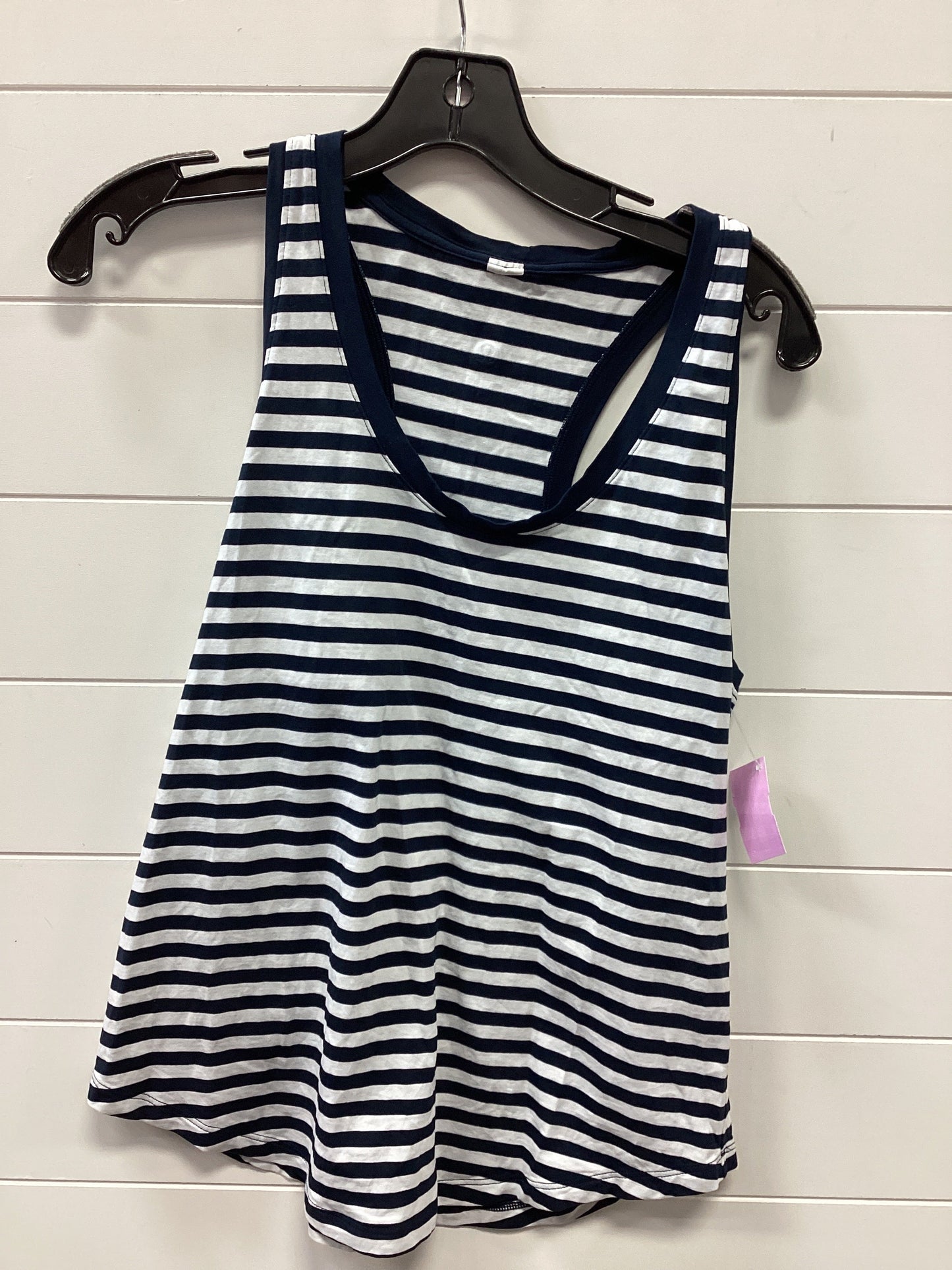 Athletic Tank Top By Lululemon In Navy, Size:6