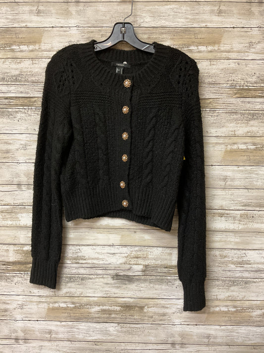 Cardigan By Forever 21 In Black, Size:S