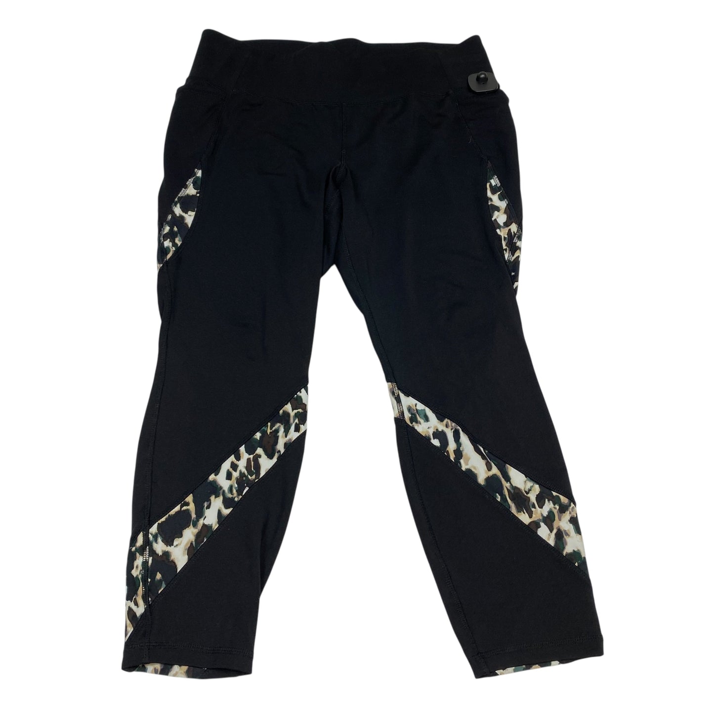 Athletic Leggings By Livi Active In Black, Size:1X