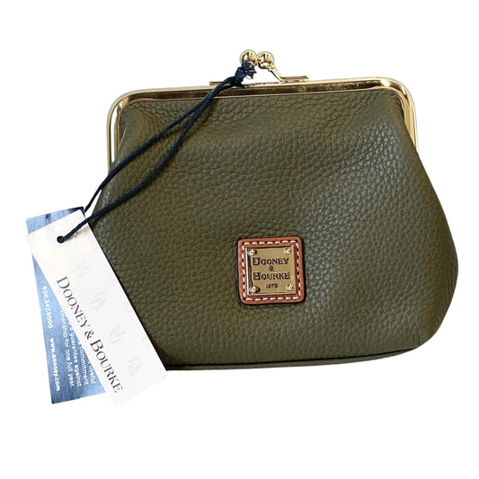 Wallet Designer By Dooney And Bourke In Green, Size:Small