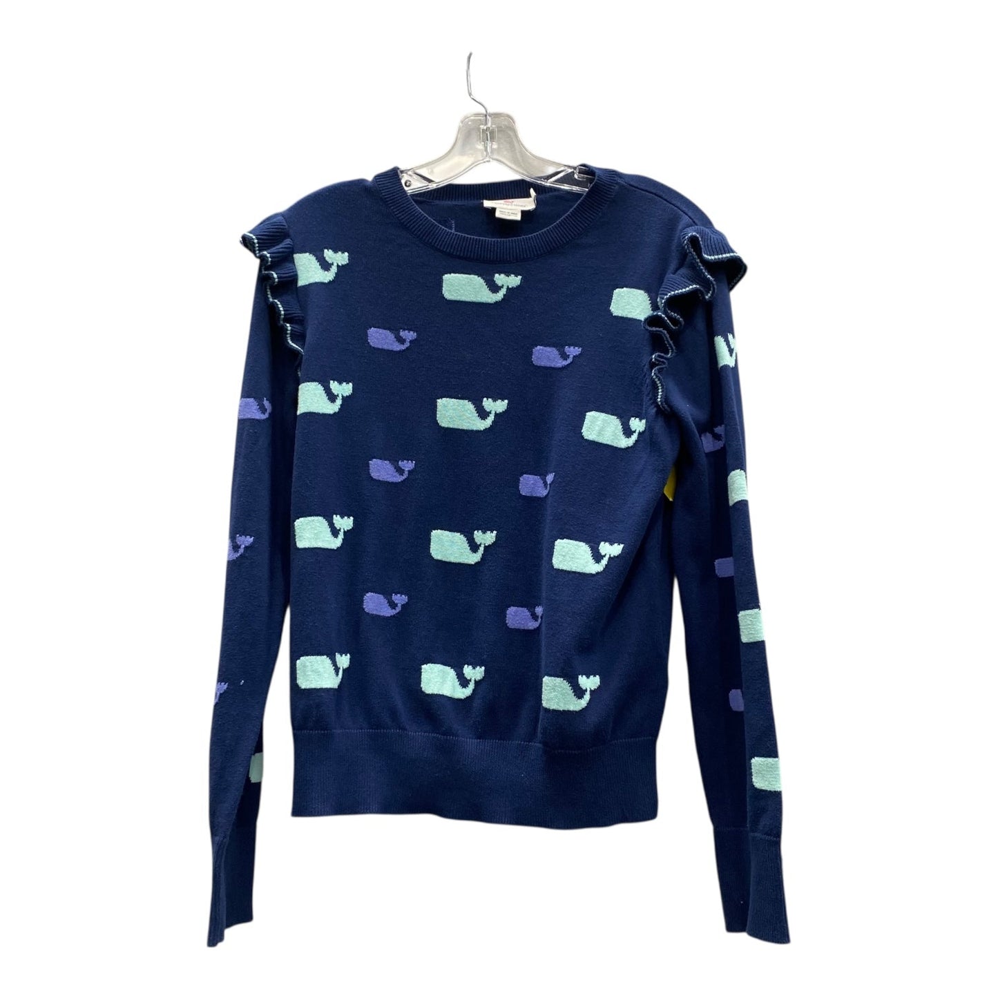 Sweater By Vineyard Vines In Blue, Size:M
