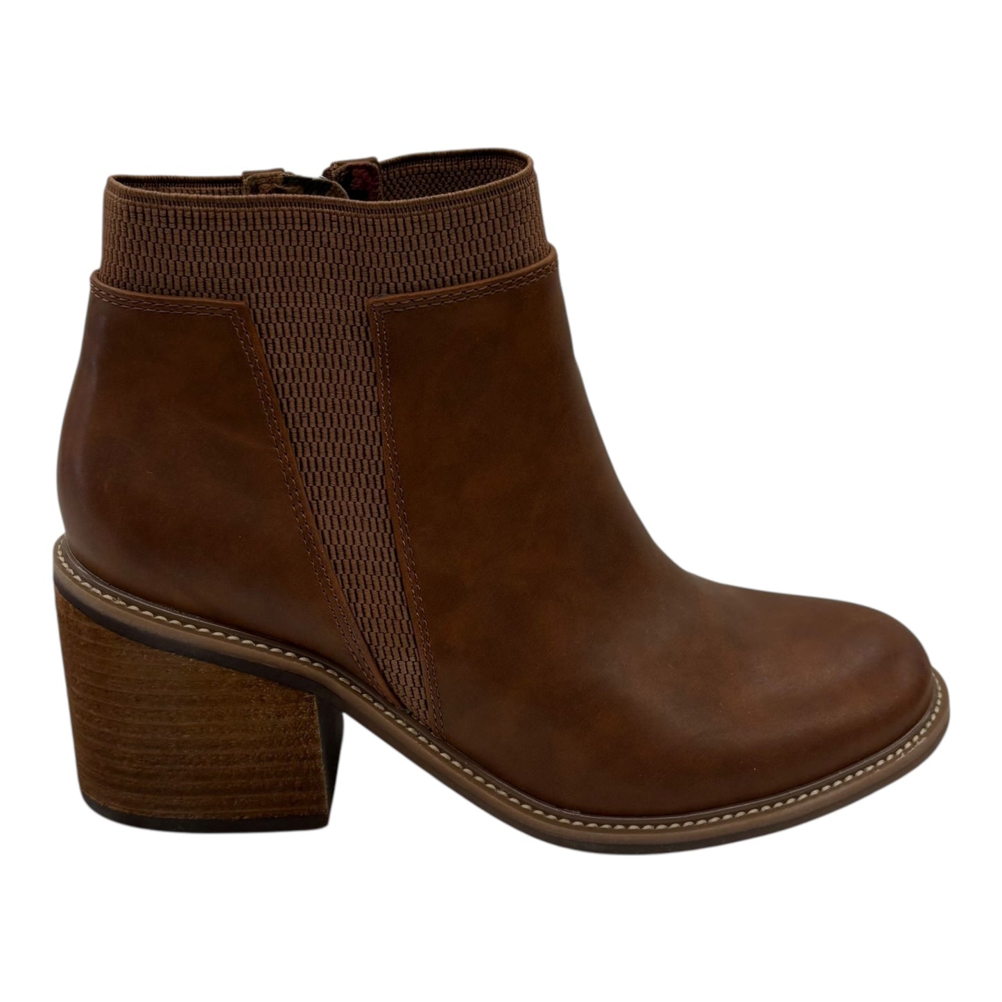 Boots Ankle Heels By Korks In Brown, Size:8.5