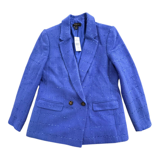 Blazer By Ann Taylor In Blue, Size:10P