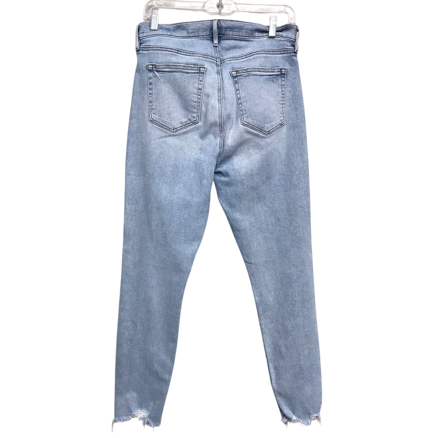 Jeans Skinny By Ann Taylor In Blue Denim, Size:10