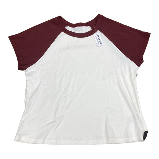 Top Ss By Old Navy In Red & White, Size:Xxl
