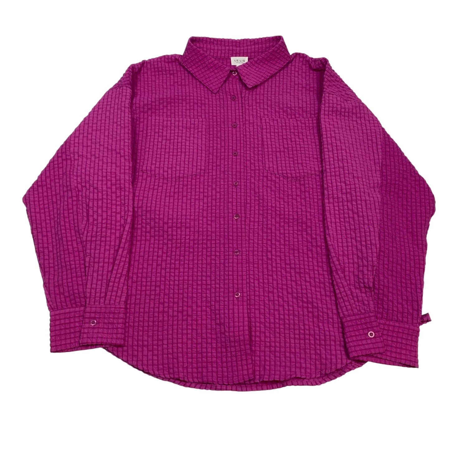 Top Ls By Le Lis In Purple, Size:L