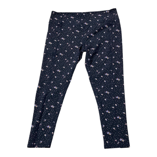 Athletic Leggings By Vera Bradley In Multi, Size:Xl