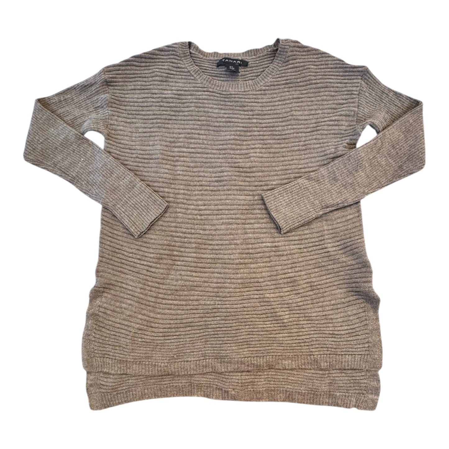 Sweater By Tahari In Taupe, Size:S