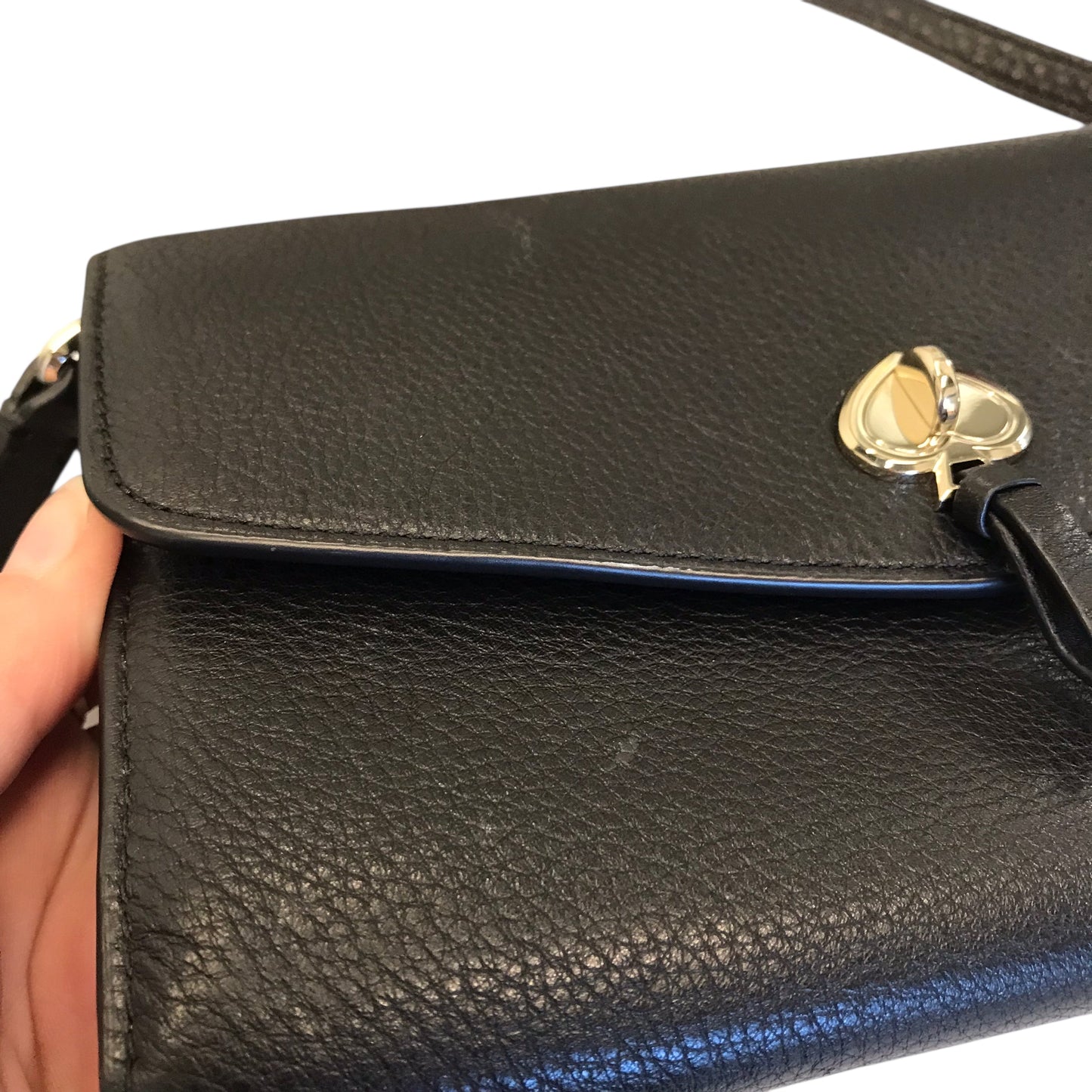 Crossbody Designer By Kate Spade In Black, Size:Small