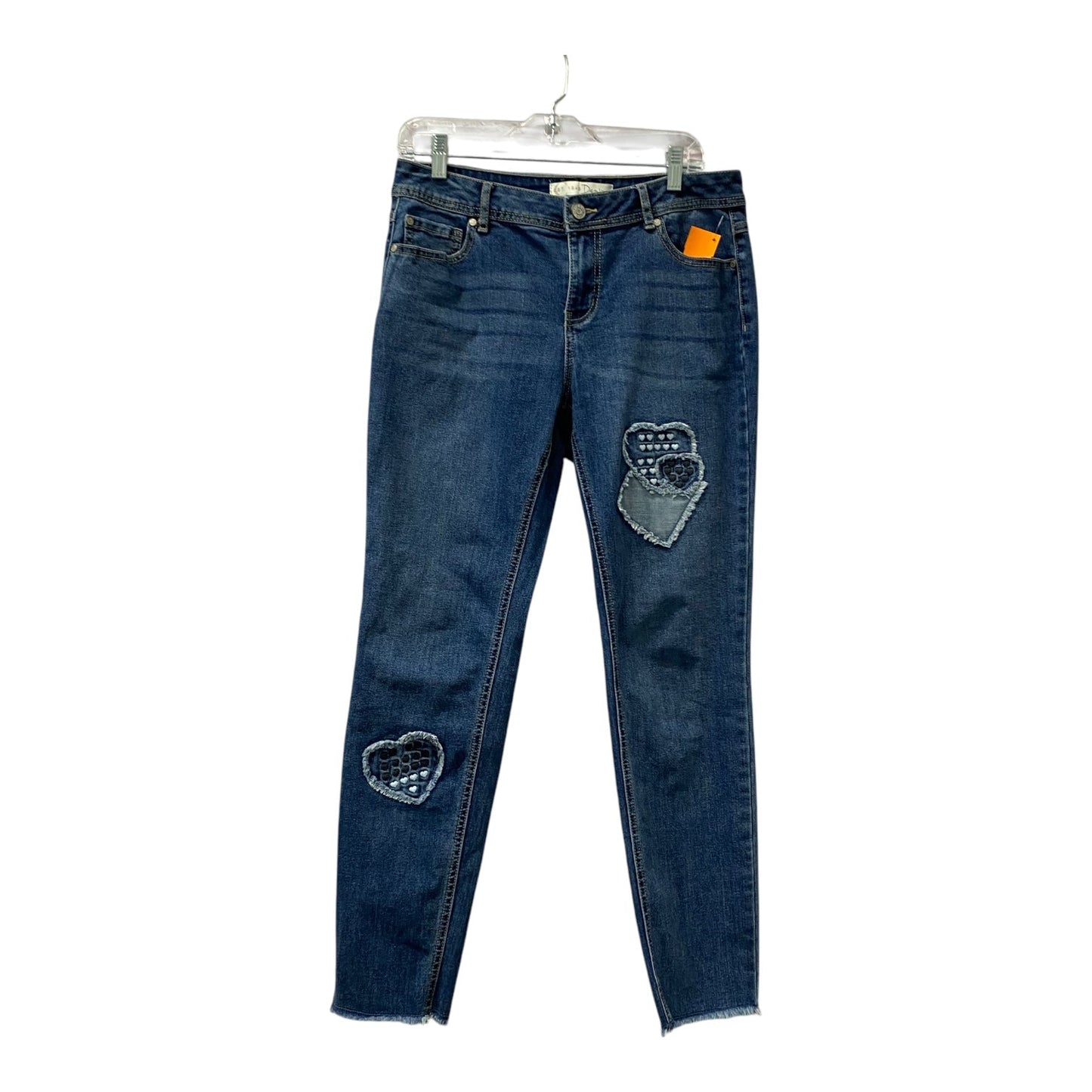 Jeans Straight By Cato In Blue, Size:4