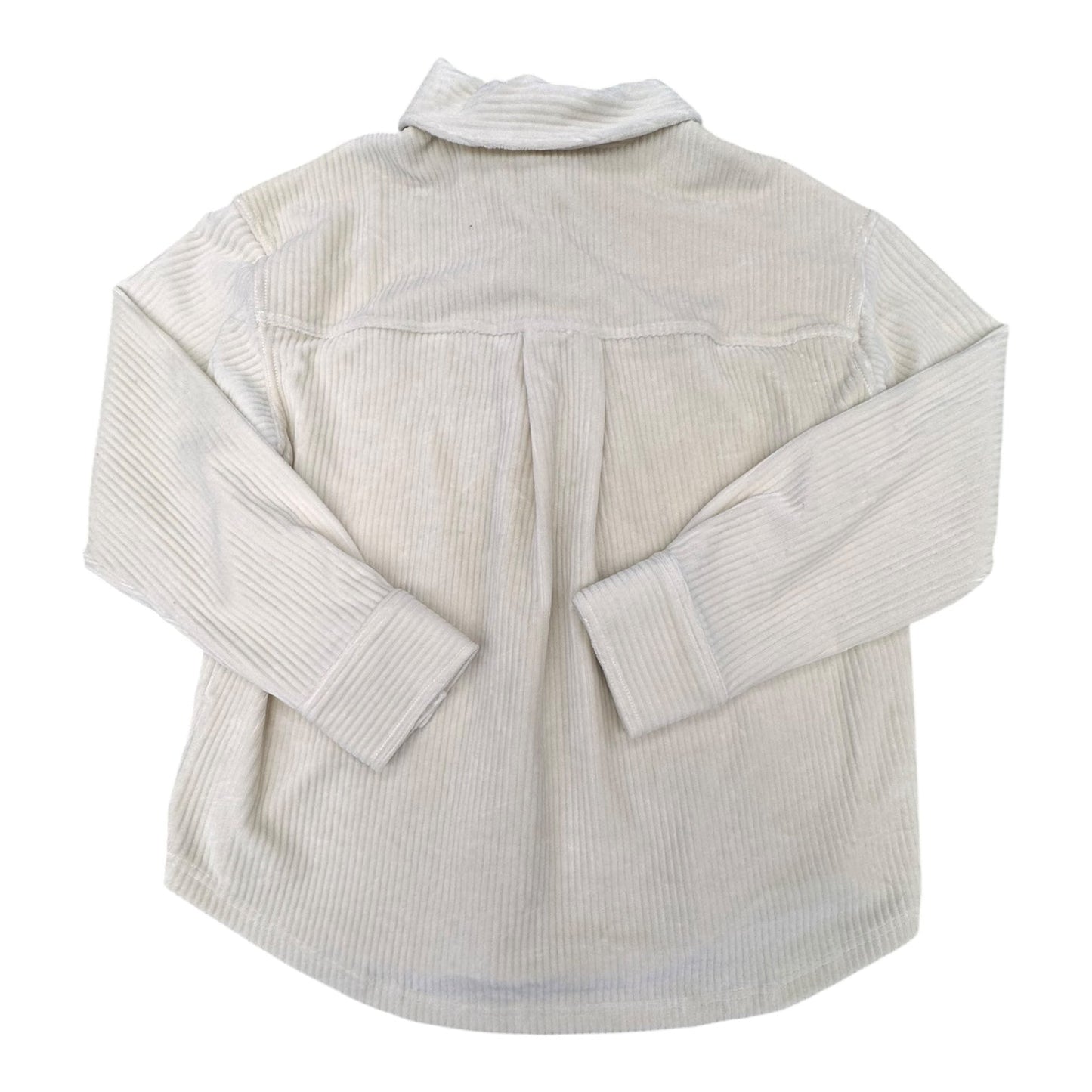 Jacket Shirt By Z Supply In Cream, Size:M
