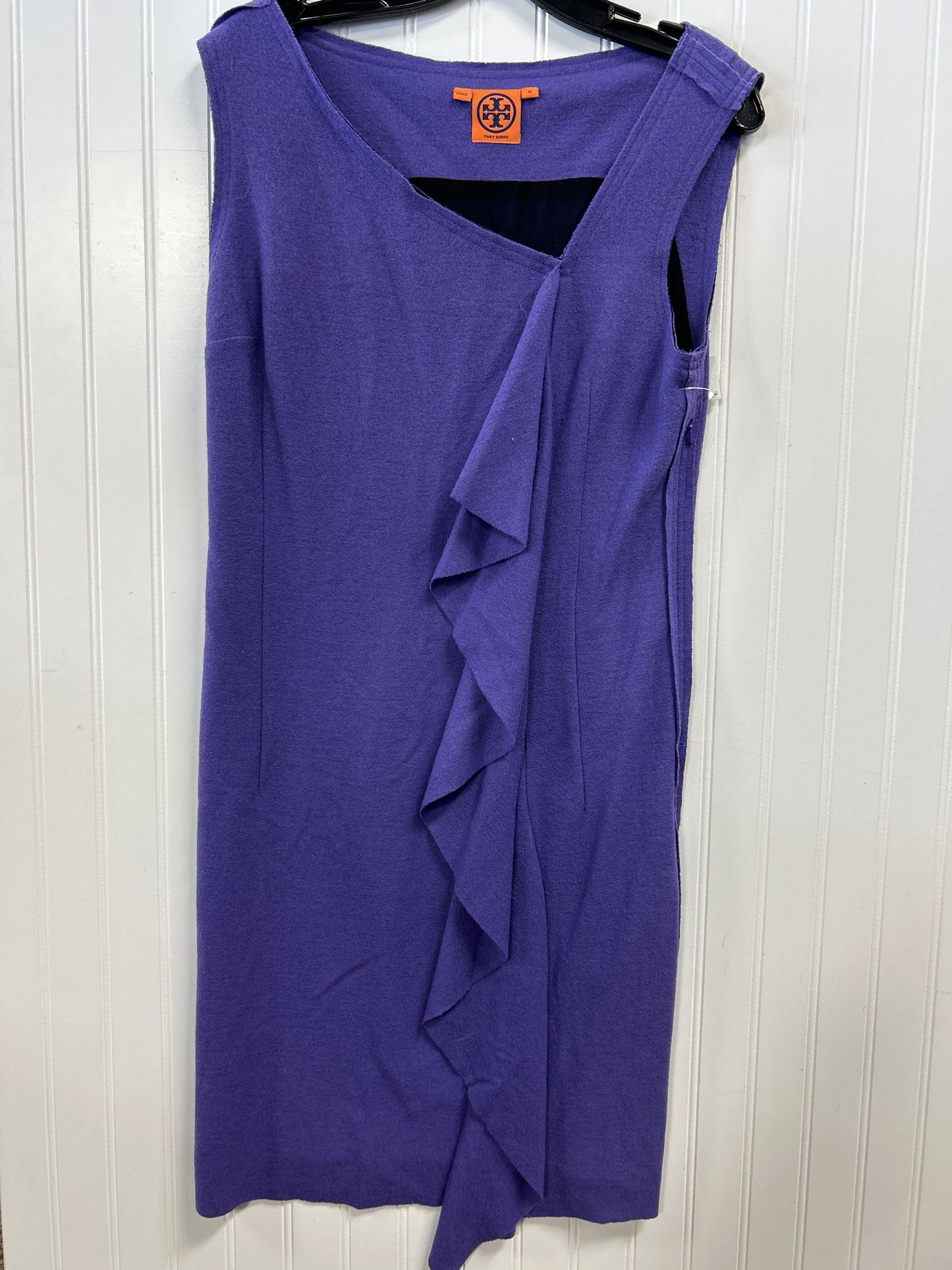 Dress Designer By Tory Burch In Purple, Size:M