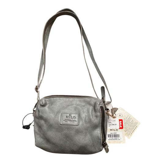 Handbag Leather By MILO In Green, Size:Small