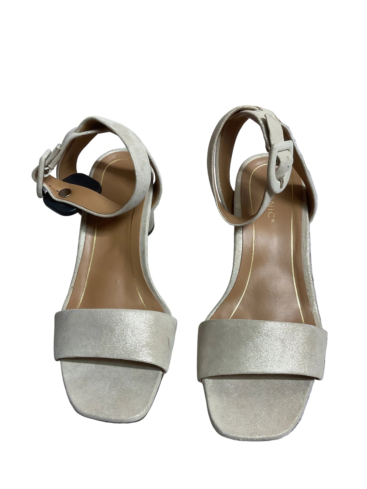 Shoes Heels Block By Vionic In Tan, Size:8.5