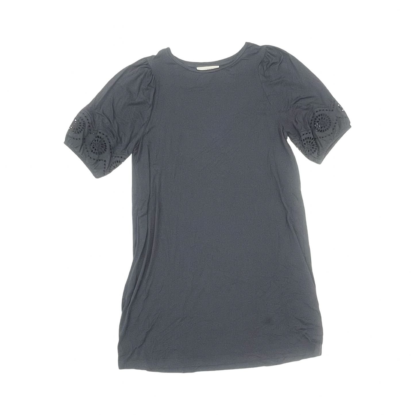 Dress Casual Midi By Loft In Grey, Size:L