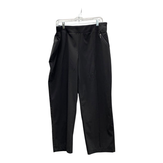 Athletic Pants By Zenergy By Chicos In Black, Size:12
