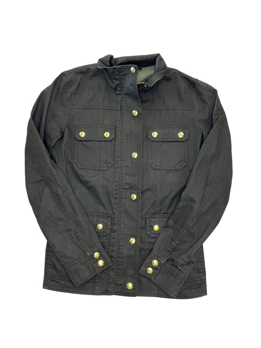 Jacket Other By J. Crew In Green Denim, Size:Xs