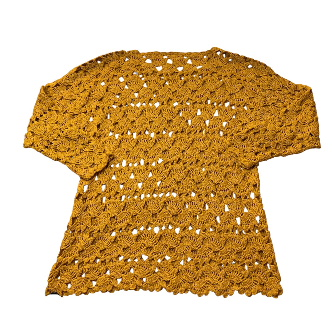 Sweater By Free People In Gold, Size:Xs