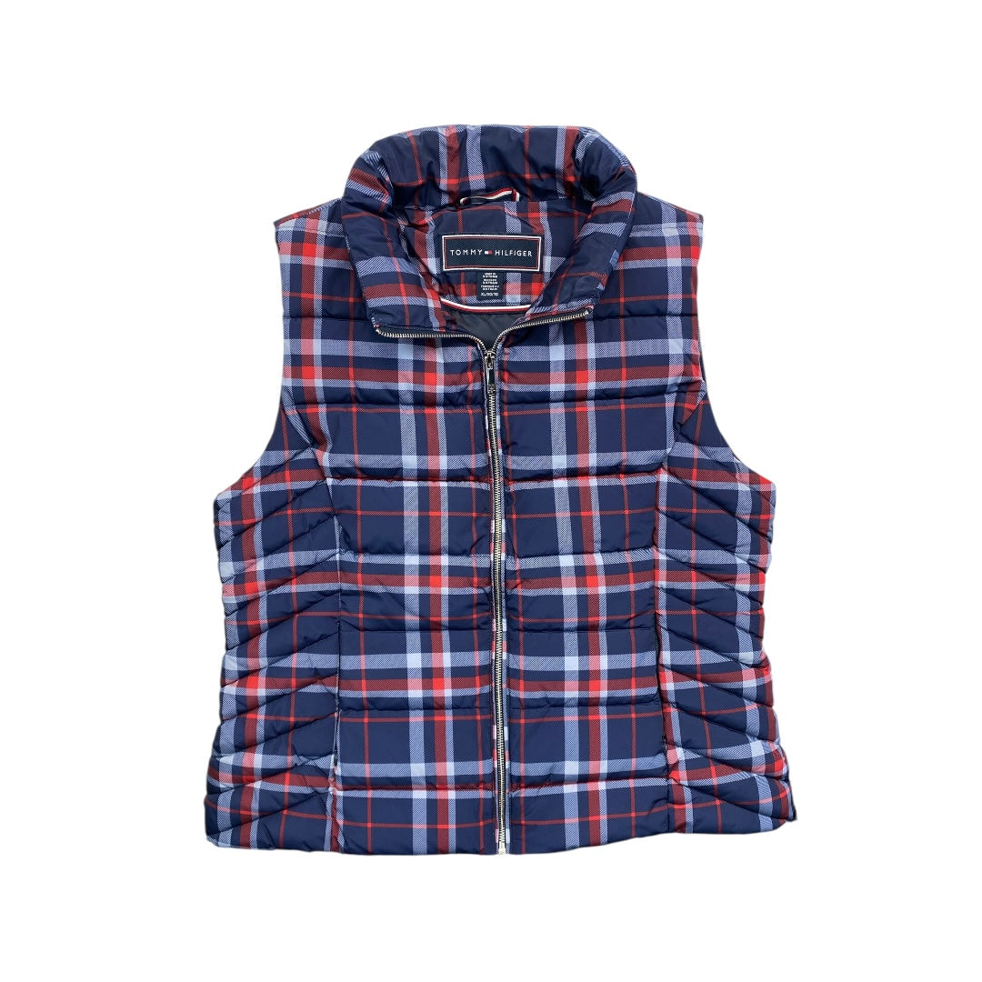 Vest Puffer & Quilted By Tommy Hilfiger In Multi, Size:Xl