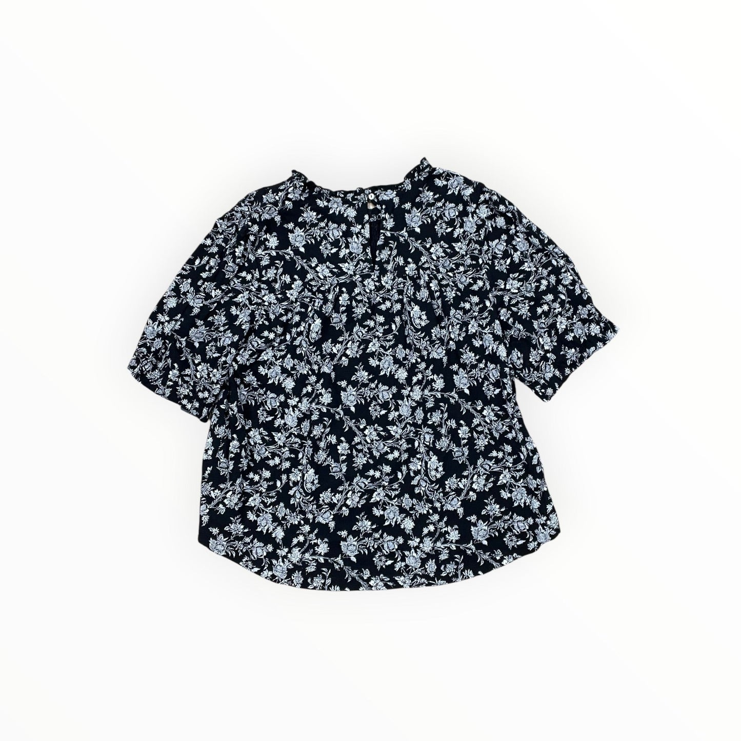 Top Ss By Lucky Brand In Black & White, Size:L