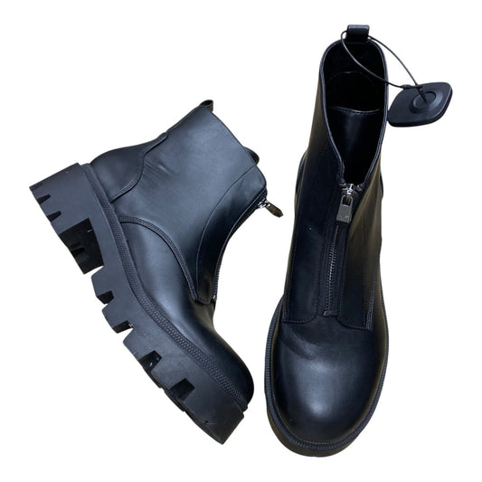Boots Ankle Heels By Marc Fisher In Black, Size:10