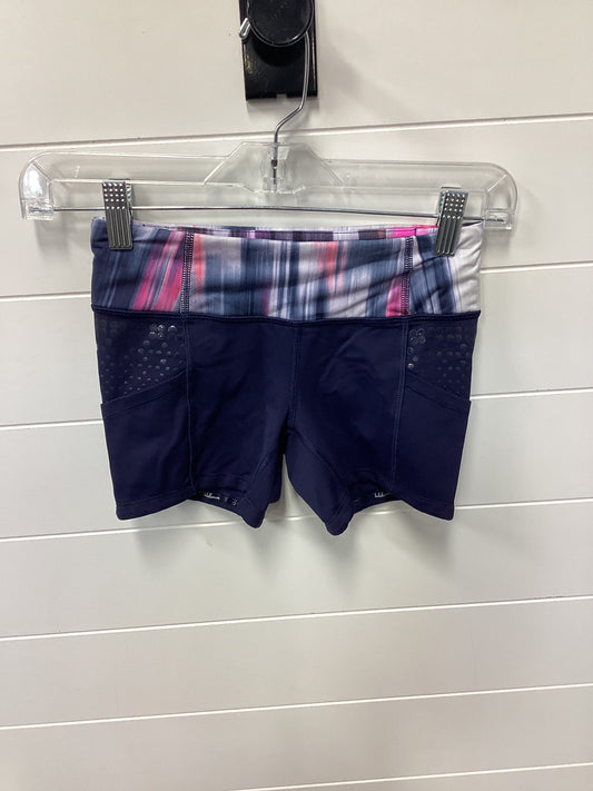 Athletic Shorts By Lululemon In Blue, Size:2