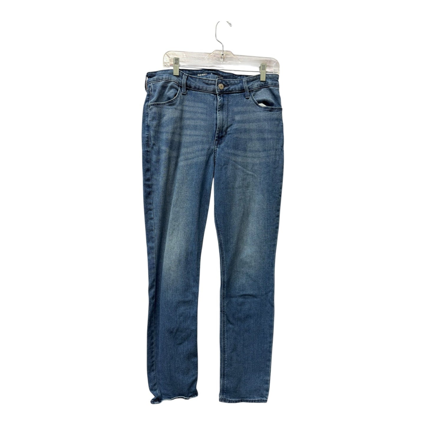 Jeans Straight By Old Navy In Blue, Size:12