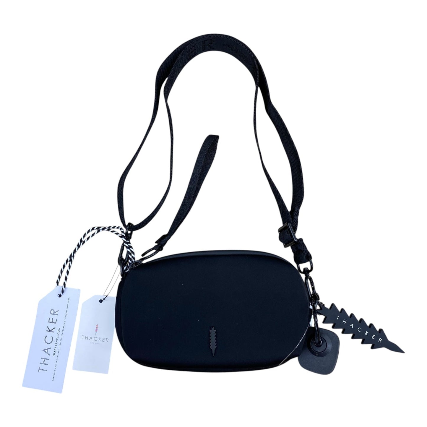 Handbag By Thacker In Black, Size:Small