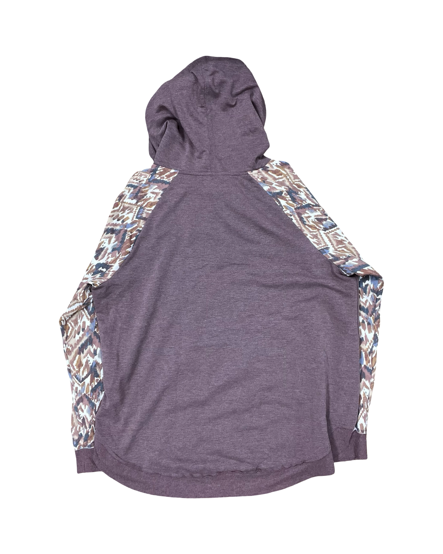 Sweatshirt Hoodie By Maurices In Mauve, Size:1X