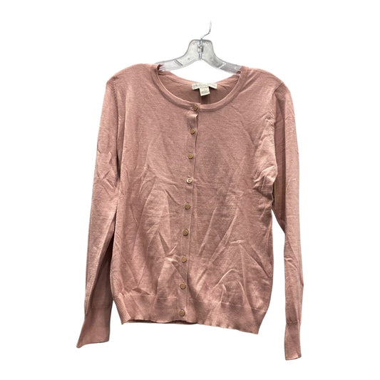 Sweater Cardigan By Cme In Pink, Size:L