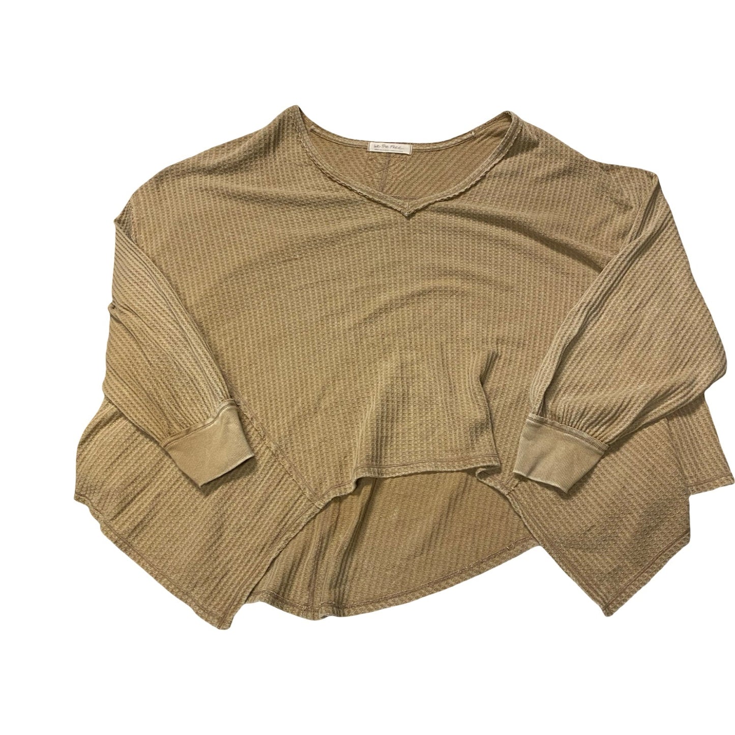 Top Ls By We The Free In Tan, Size:L