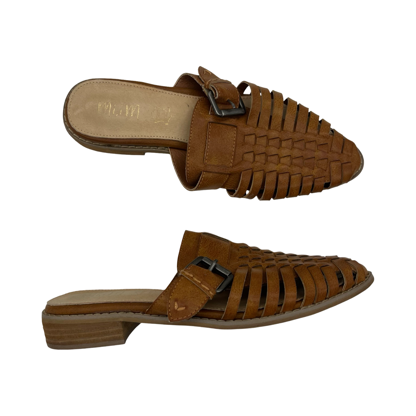 Shoes Flats By Clothes Mentor In Tan, Size:8