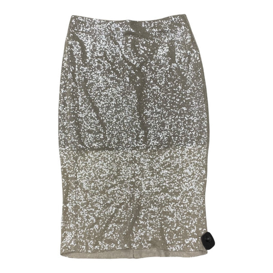 Skirt Midi By J. Crew In Silver, Size:10