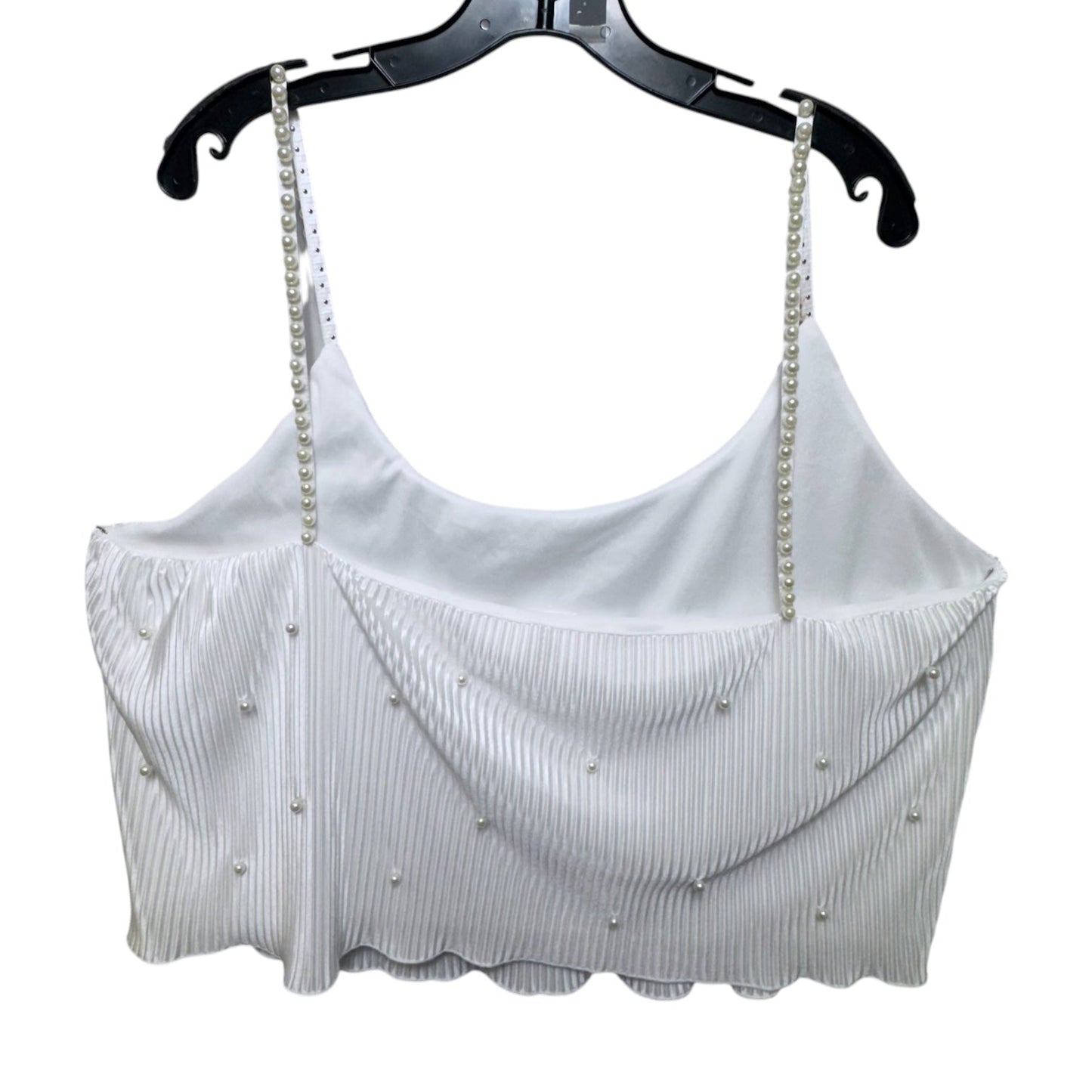Payton Pearly Pant Set Pajamas By Waverles In White, Size: 4x
