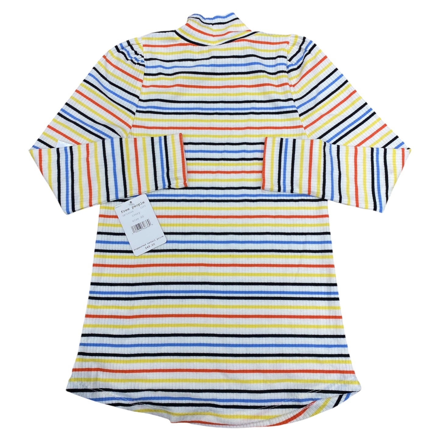 Top Ls By Free People In Striped Pattern, Size:Xs