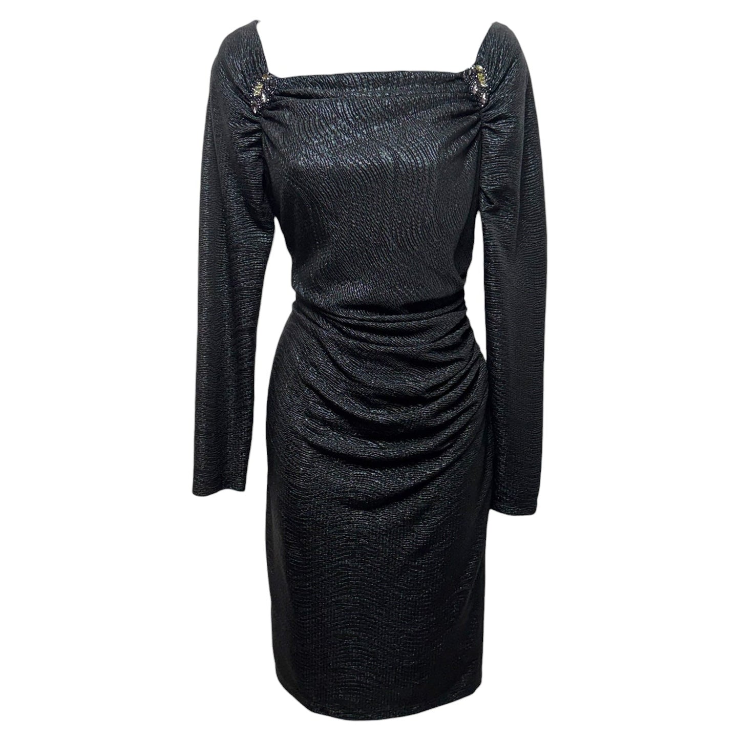 Dress Party Short By David Meister In Black, Size: 6