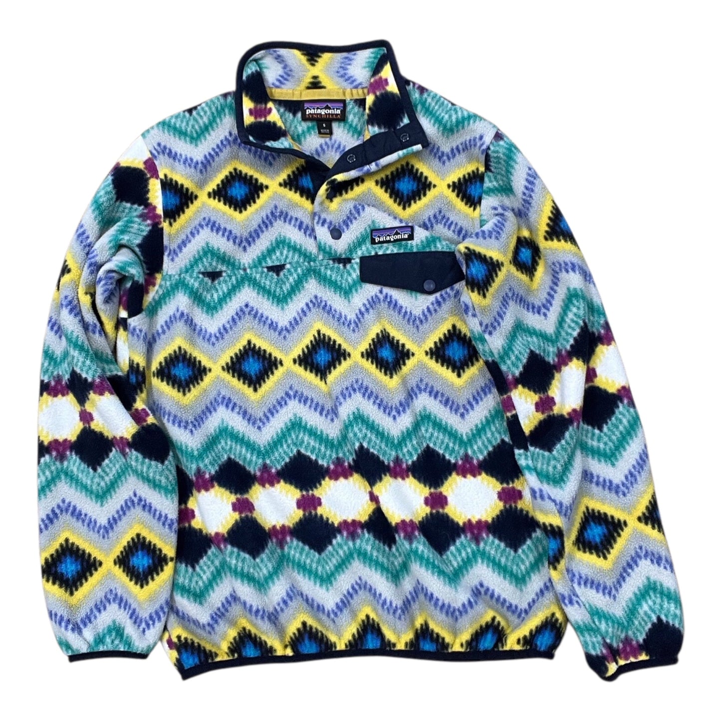 Sweatshirt Collar By Patagonia In Multi, Size:S