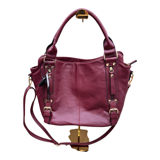 Handbag By Cmc In Maroon, Size:Large