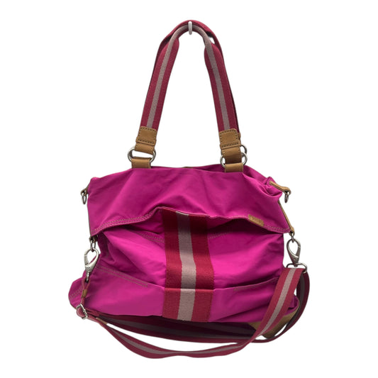 Handbag By Fossil In Pink, Size:Large