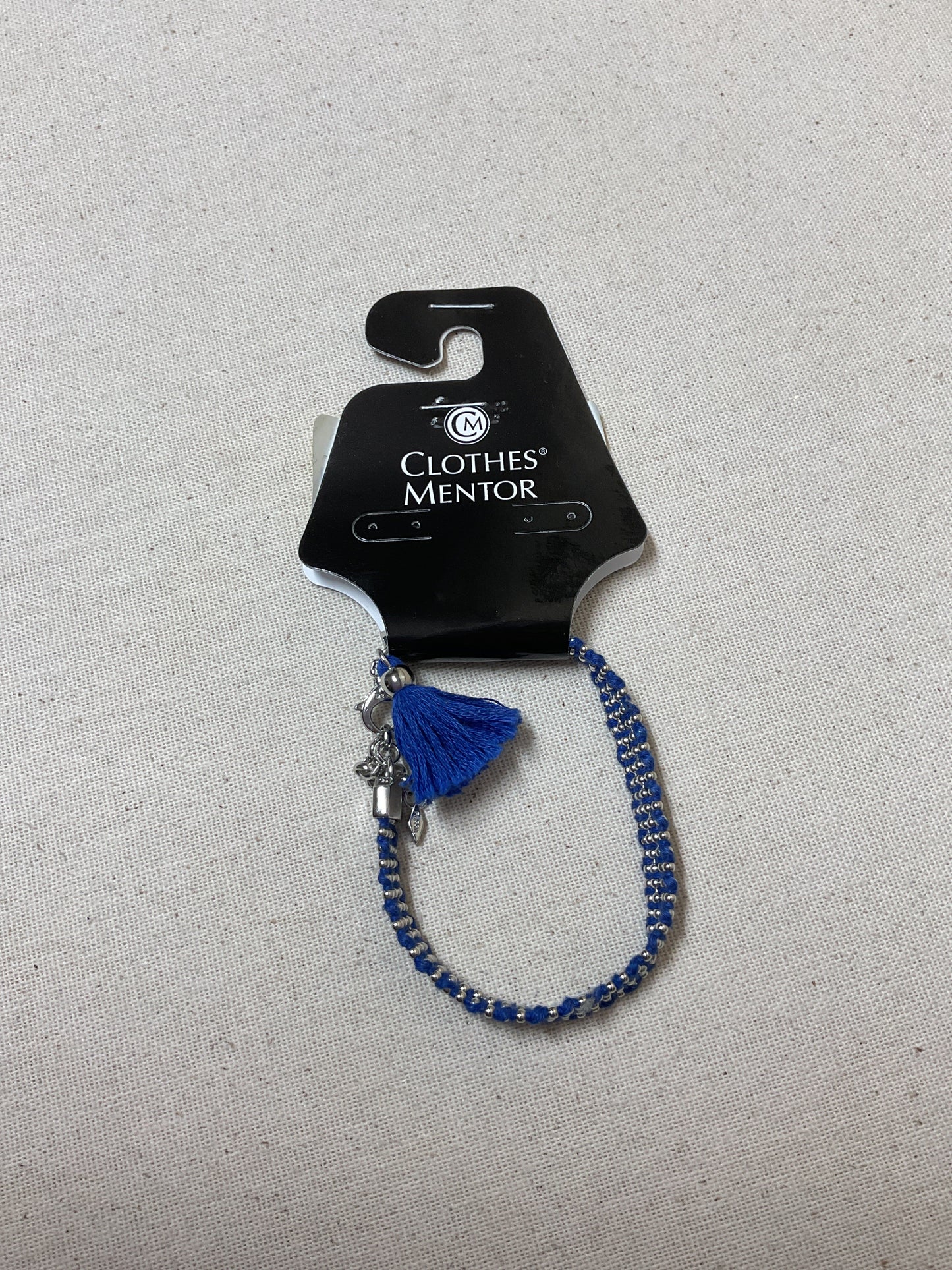 Bracelet Beaded By Fossil In Blue & Silver