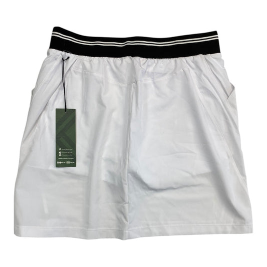 Athletic Skort By Kyodan In White, Size:M