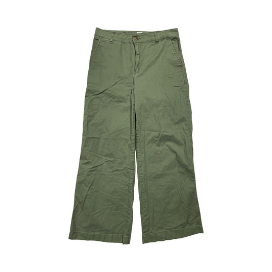 Pants Wide Leg By Gap In Green, Size:8