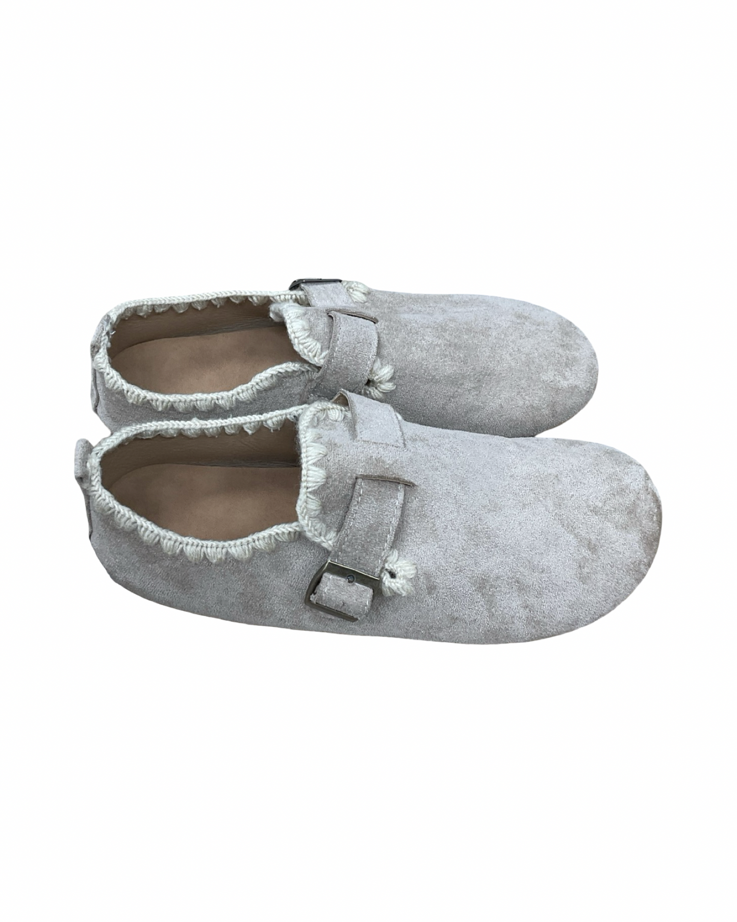 Shoes Flats By Clothes Mentor In Beige, Size:11.5