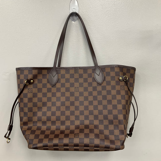 2009 Neverfull MM By Louis Vuitton In Damier Ebene, Size: MM