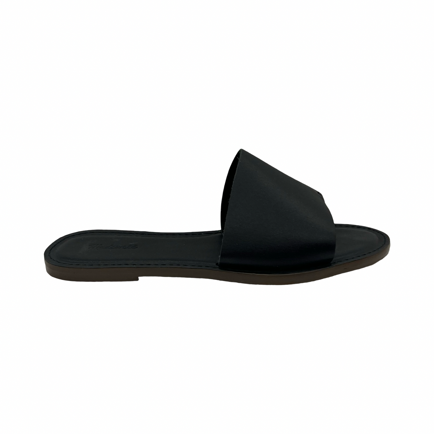 Sandals Flats By Madewell In Black, Size:8.5