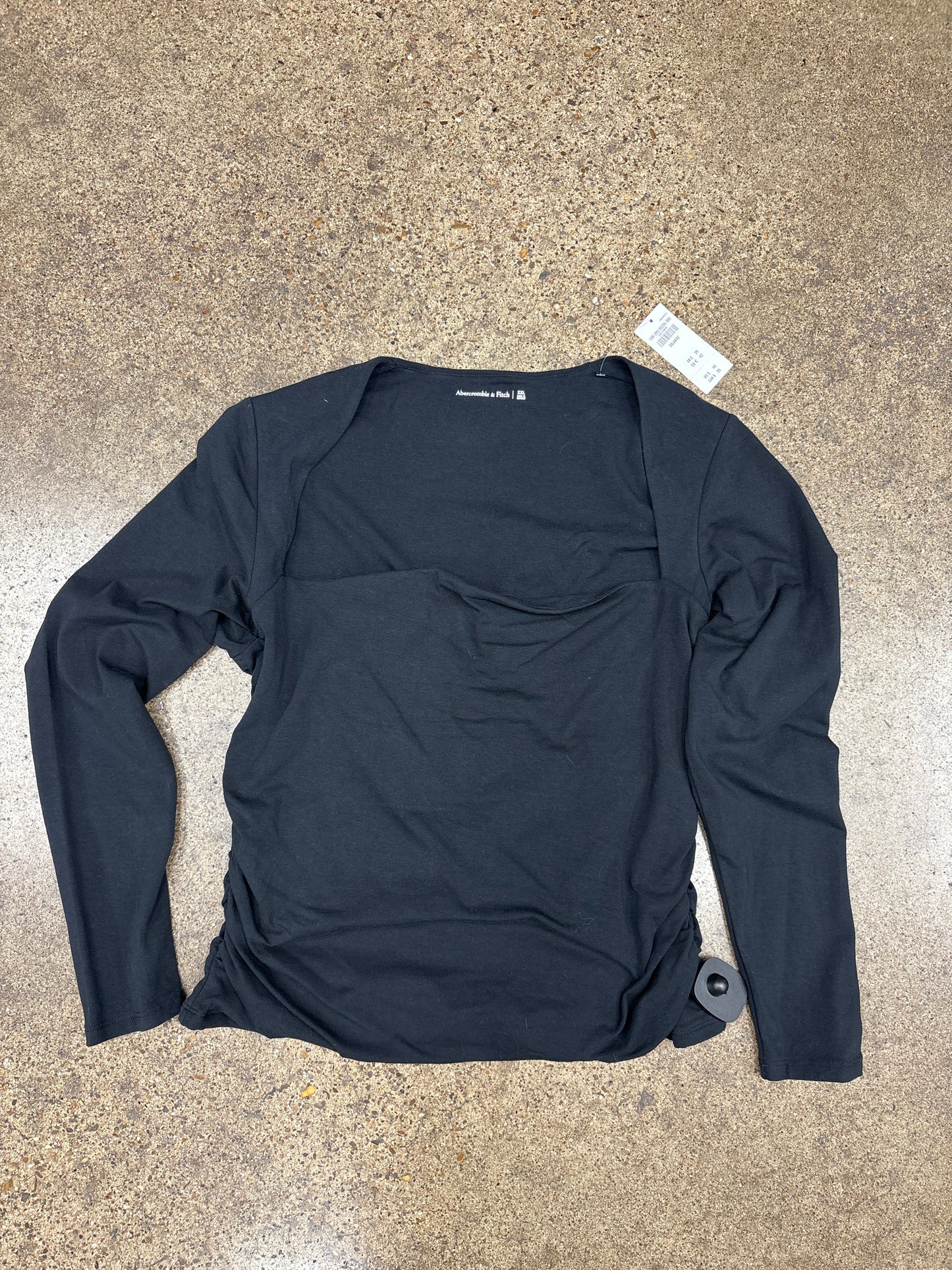 Top Ls By Abercrombie And Fitch In Black, Size:Xxl