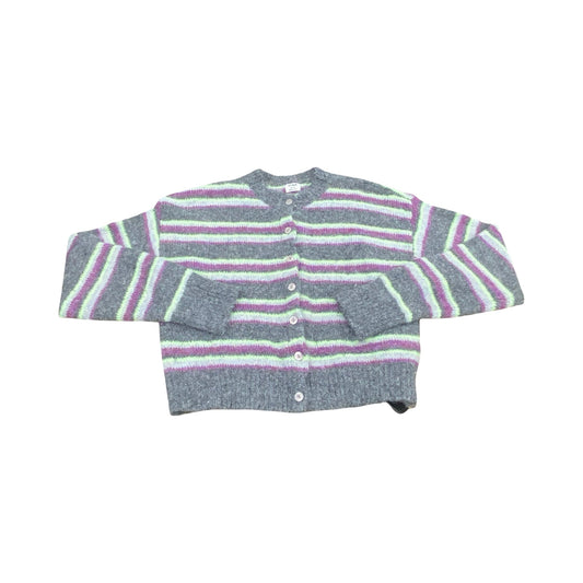 Sweater Cardigan By Cotton On In Striped Pattern, Size:M