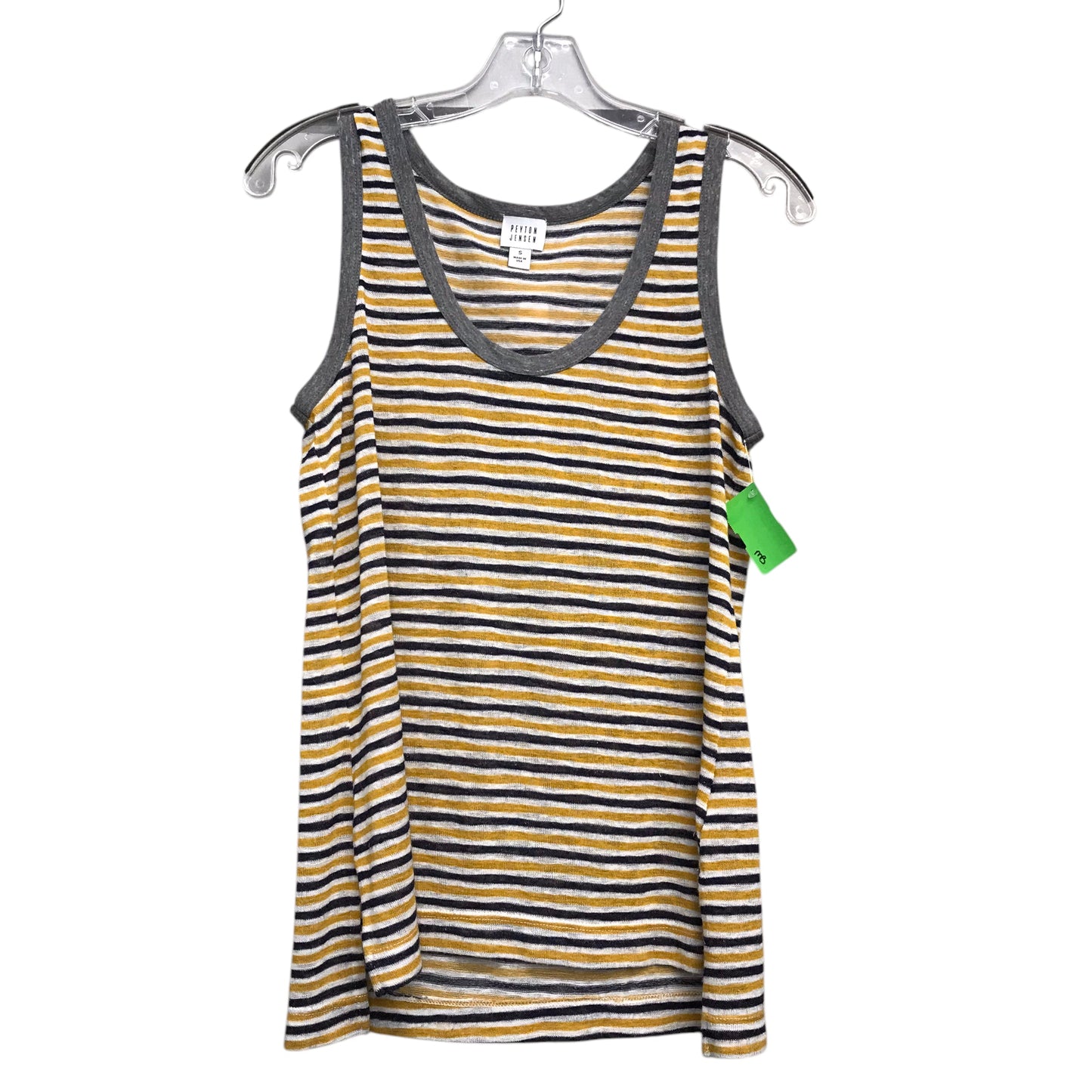 Top Sleeveless By Peyton Jensen In Striped Pattern, Size:S