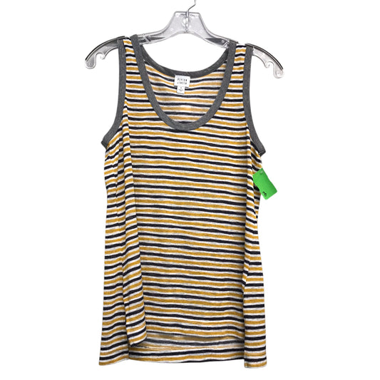 Top Sleeveless By Peyton Jensen In Striped Pattern, Size:S