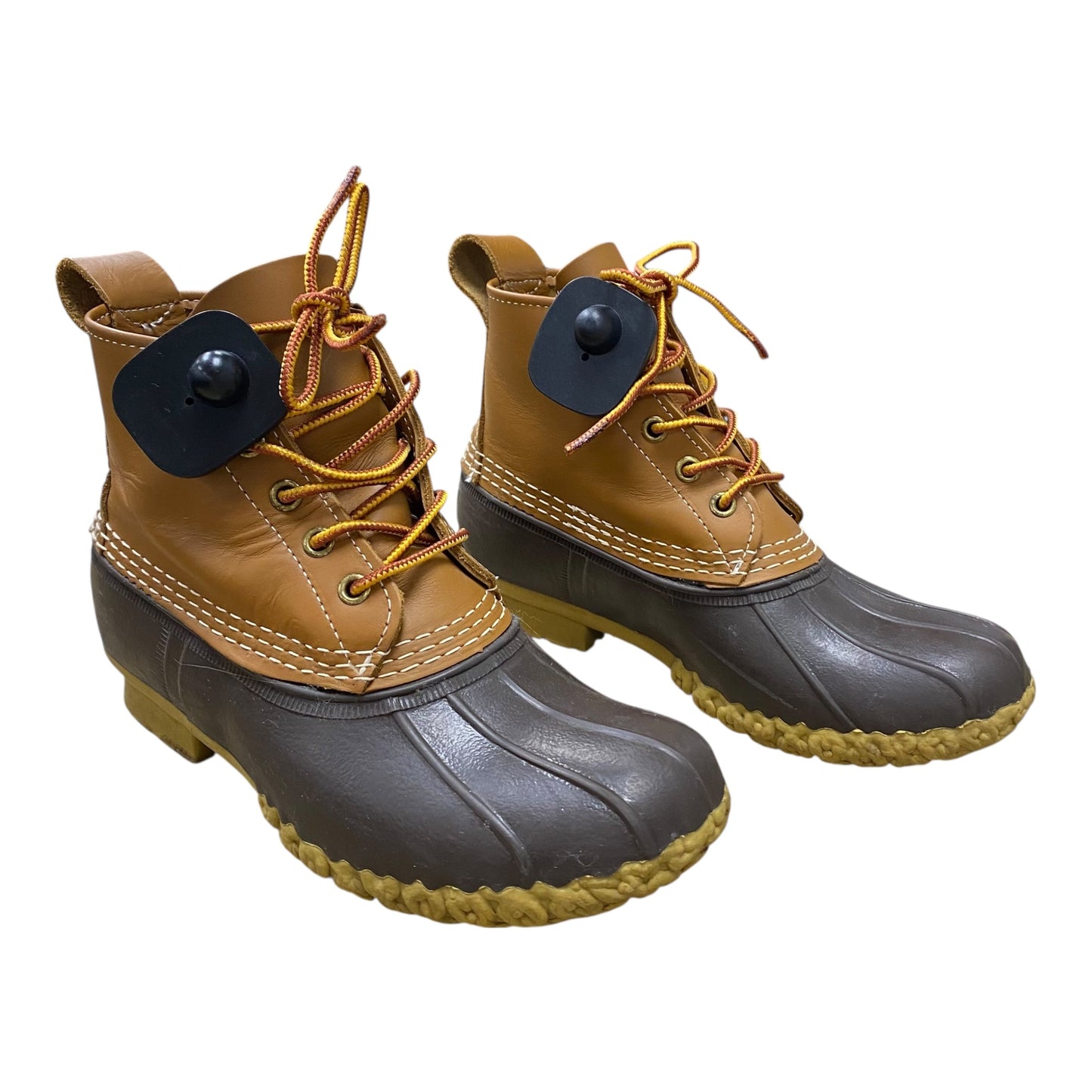 Boots Ankle Flats By L.L. Bean In Brown, Size:6